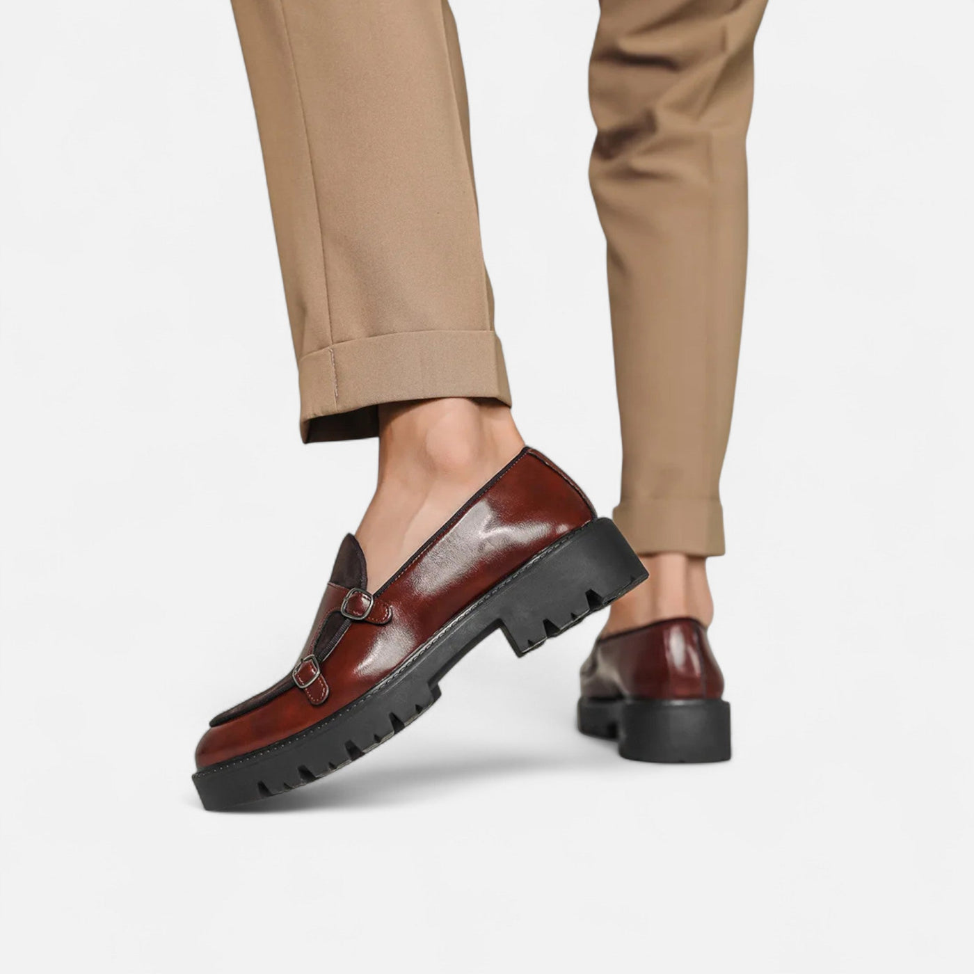 Men's Brown Loafers - Timeless Style with Comfort & Durability