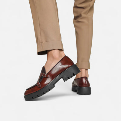 Men's Brown Loafers - Timeless Style with Comfort & Durability