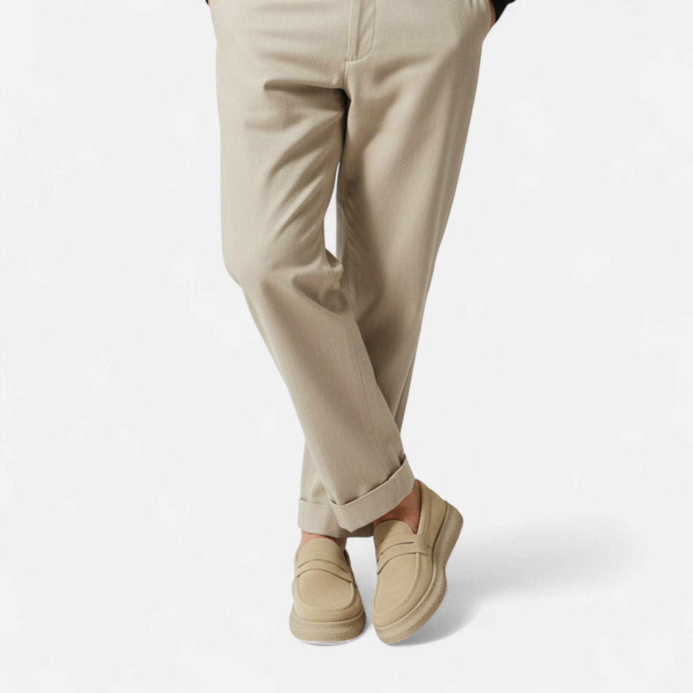 Men's Brown Suede Loafers - Comfortable Slip-On Style for Every Occasion