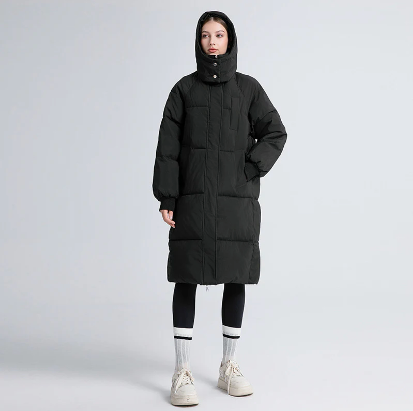 Classic Hooded Long Puffer Coat Regular price