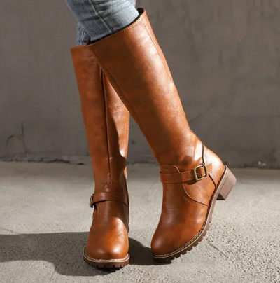 Women's Knee High Boots - Elegant Design & All-Day Comfort