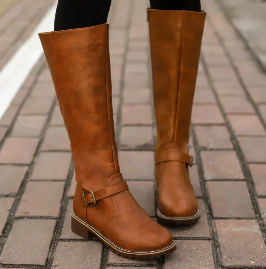 Women's Knee High Boots - Elegant Design & All-Day Comfort