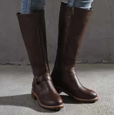 Women's Knee High Boots - Elegant Design & All-Day Comfort