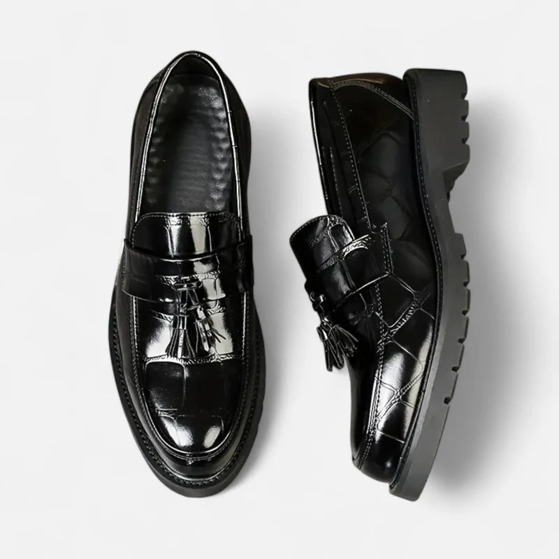 Glossington® | Unitysow Loafers Vintage Fringe Elegance