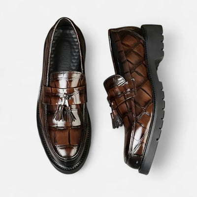 Glossington® | Unitysow Loafers Vintage Fringe Elegance