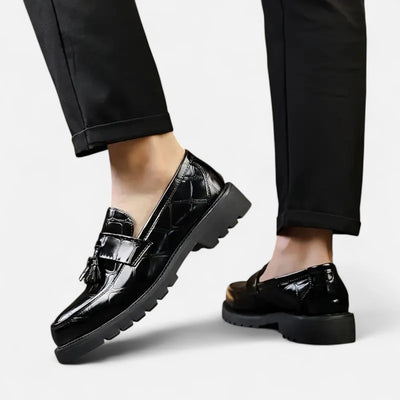 Glossington® | Unitysow Loafers Vintage Fringe Elegance